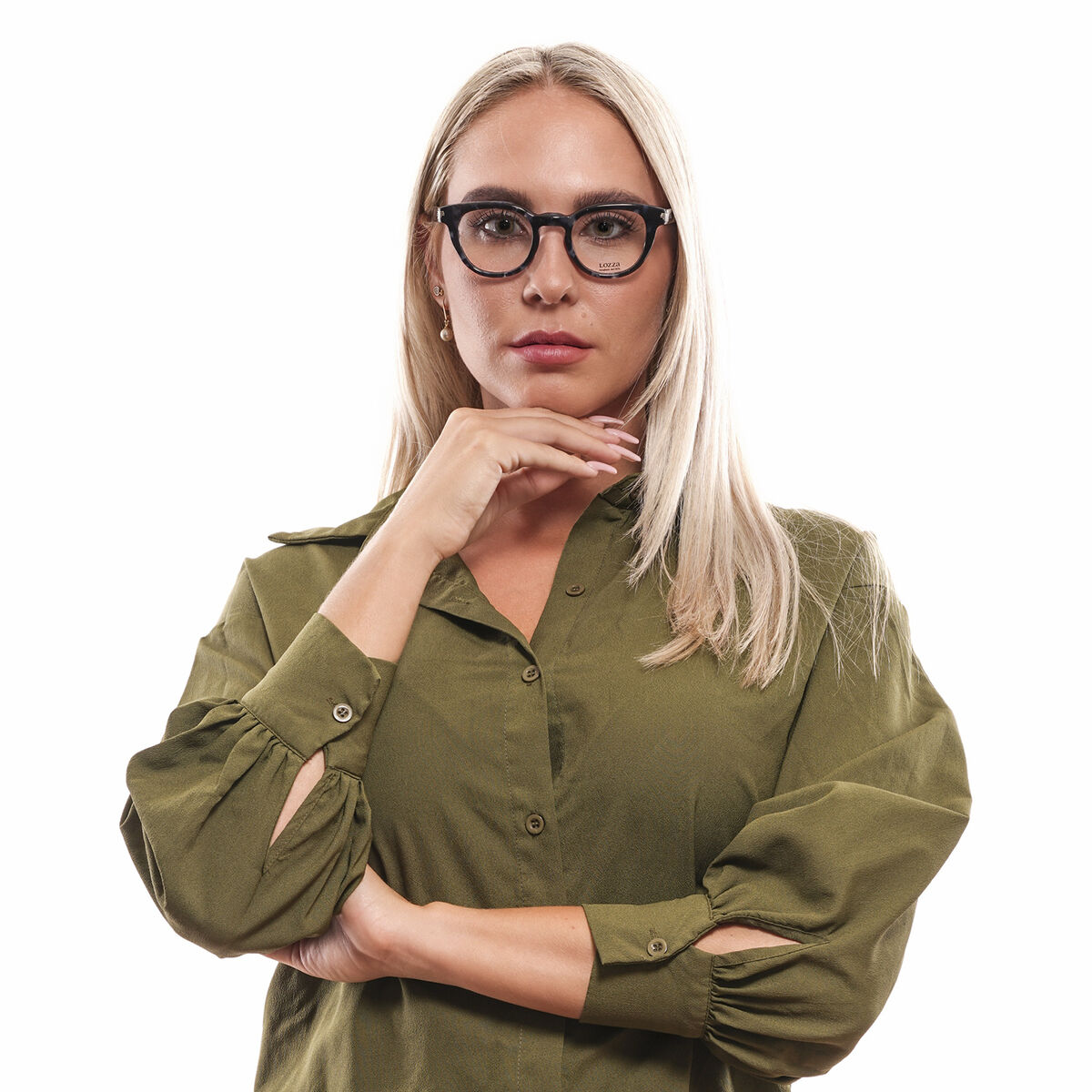 Glassramme Unisex Lozza VL4123 450BLK